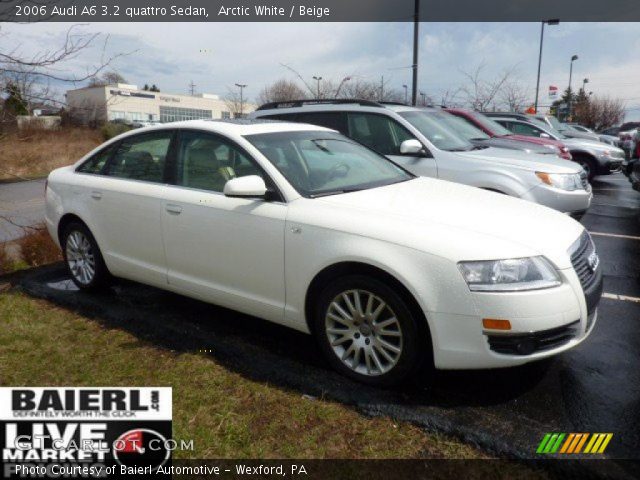 2006 Audi A6 3.2 quattro Sedan in Arctic White