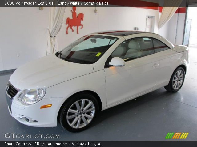 2008 Volkswagen Eos 2.0T in Candy White