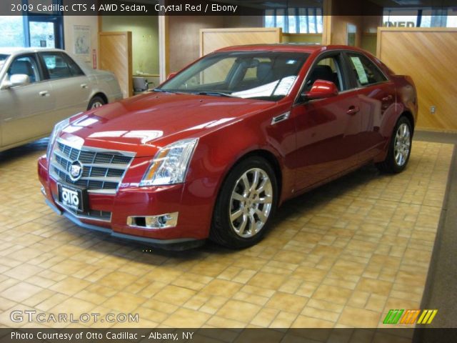 2009 Cadillac CTS 4 AWD Sedan in Crystal Red