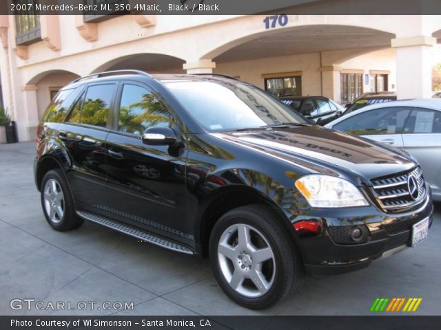 2007 Mercedes-Benz ML 350 4Matic in Black