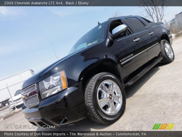 2009 Chevrolet Avalanche LTZ 4x4 in Black