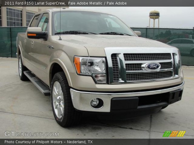 2011 Ford F150 Lariat SuperCrew in Pale Adobe Metallic