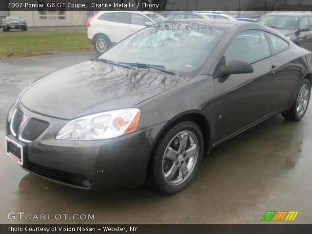 2007 Pontiac G6 GT Coupe in Granite Metallic