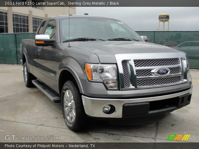 2011 Ford F150 Lariat SuperCab in Sterling Grey Metallic