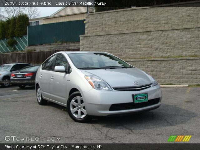2008 Toyota Prius Hybrid in Classic Silver Metallic