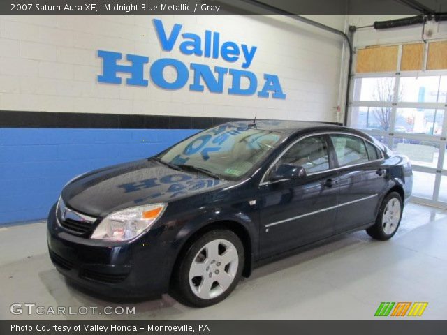 2007 Saturn Aura XE in Midnight Blue Metallic