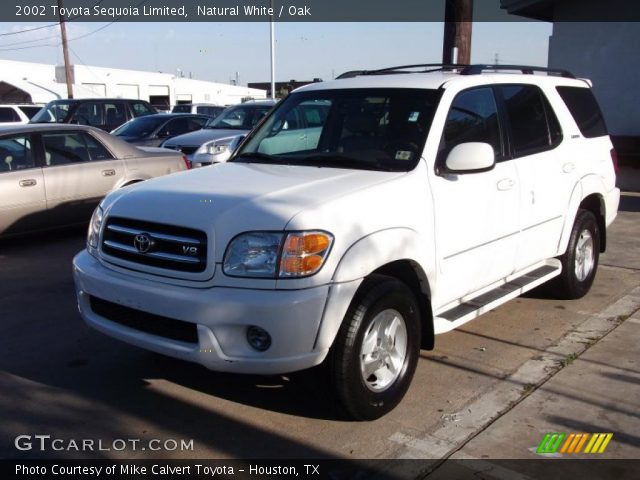 2002 Toyota Sequoia Limited in Natural White