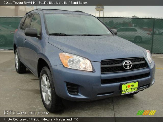 2011 Toyota RAV4 I4 in Pacific Blue Metallic