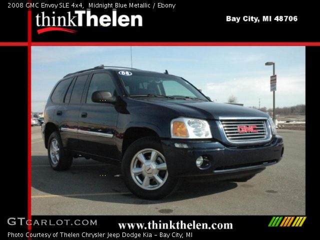 2008 GMC Envoy SLE 4x4 in Midnight Blue Metallic