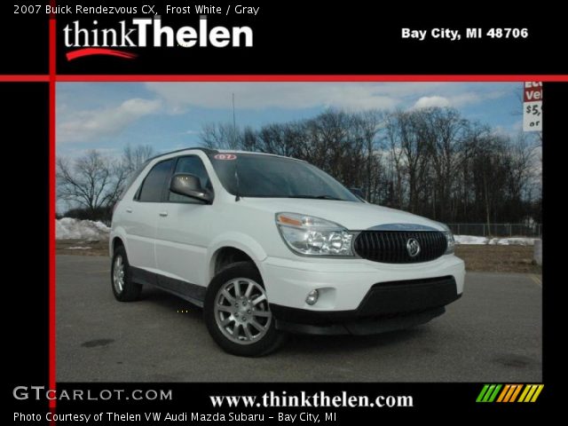 2007 Buick Rendezvous CX in Frost White