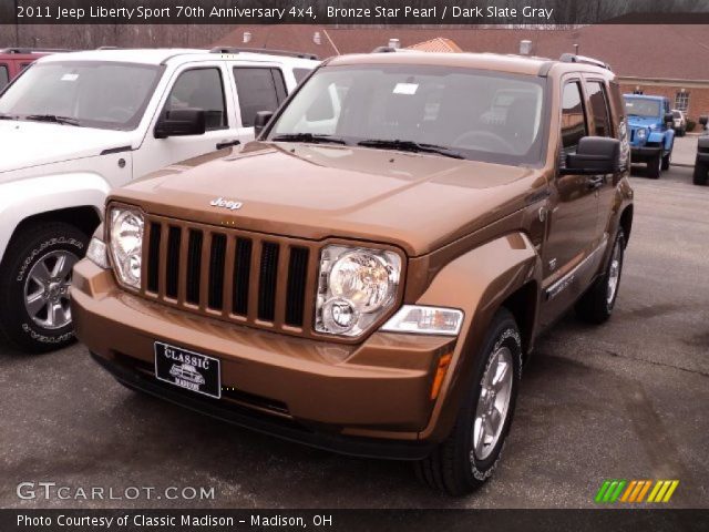 2011 Jeep Liberty Sport 70th Anniversary 4x4 in Bronze Star Pearl