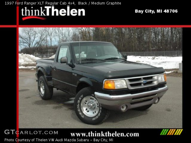 1997 Ford Ranger XLT Regular Cab 4x4 in Black