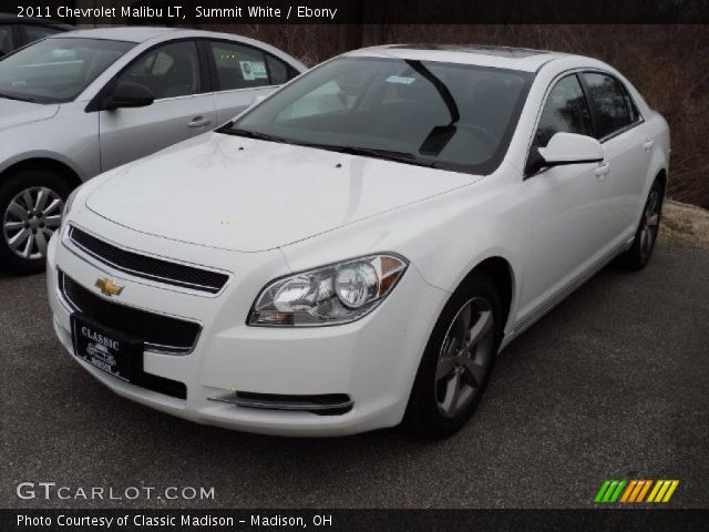 2011 Chevrolet Malibu LT in Summit White