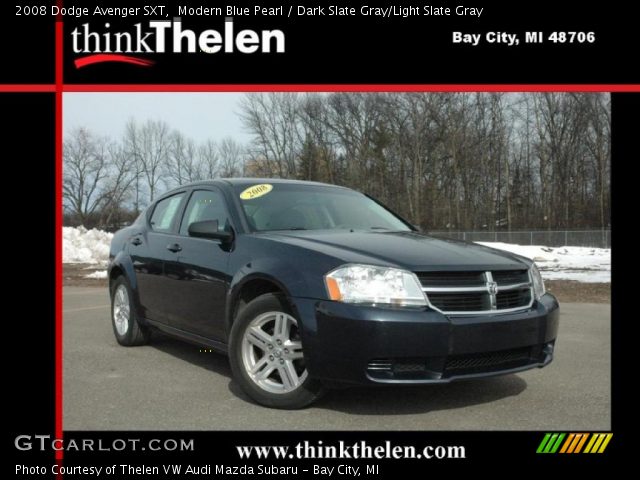 2008 Dodge Avenger SXT in Modern Blue Pearl