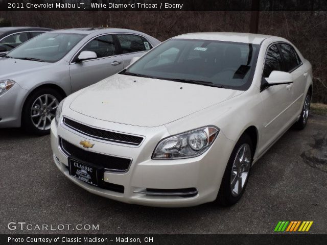 2011 Chevrolet Malibu LT in White Diamond Tricoat