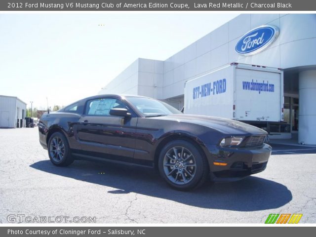 2012 Ford Mustang V6 Mustang Club of America Edition Coupe in Lava Red Metallic
