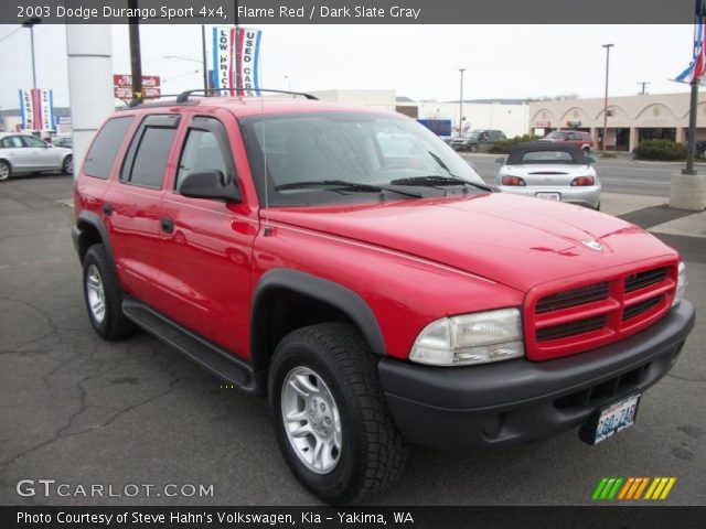2003 Dodge Durango Sport 4x4 in Flame Red
