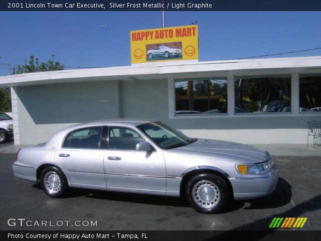 2001 Lincoln Town Car Executive in Silver Frost Metallic