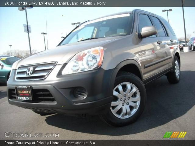 2006 Honda CR-V EX 4WD in Sahara Sand Metallic