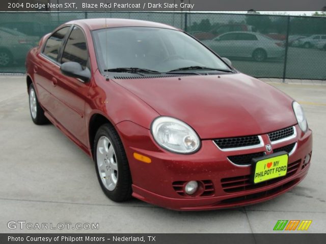 2004 Dodge Neon SXT in Blaze Red Pearlcoat