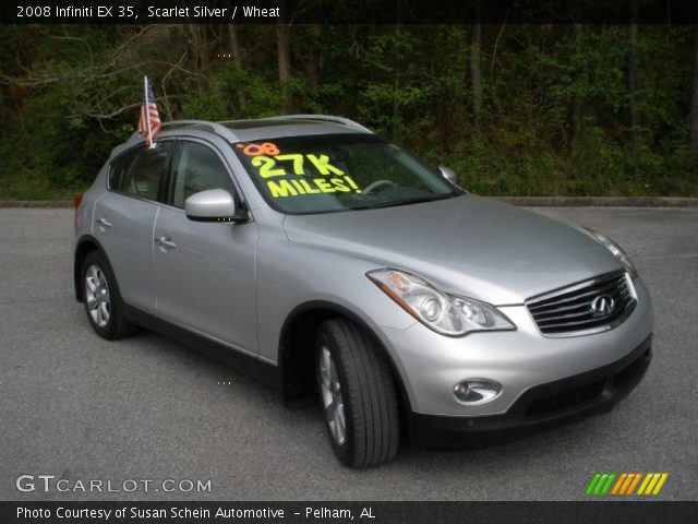 2008 Infiniti EX 35 in Scarlet Silver