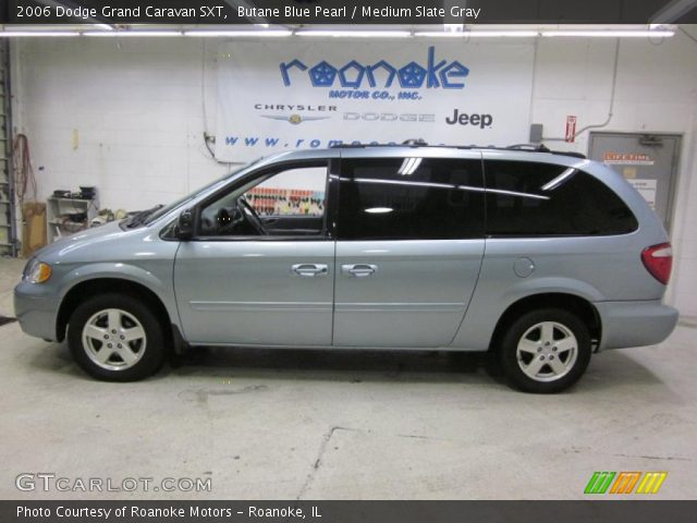 2006 Dodge Grand Caravan SXT in Butane Blue Pearl