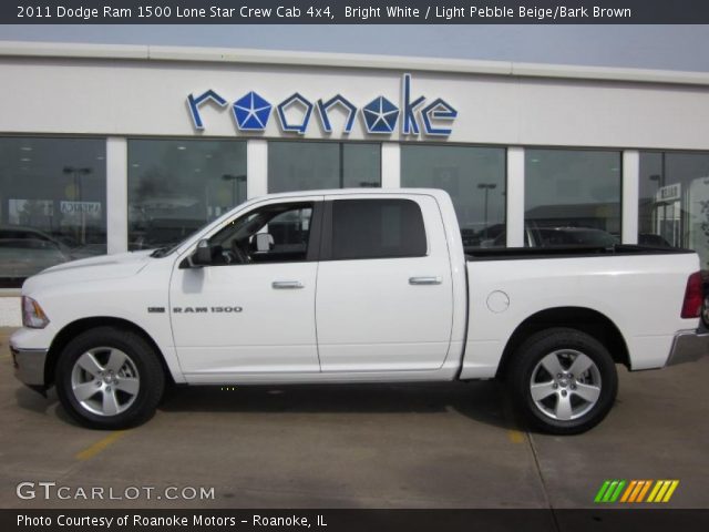 2011 Dodge Ram 1500 Lone Star Crew Cab 4x4 in Bright White