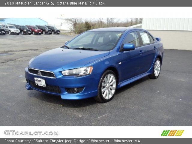 2010 Mitsubishi Lancer GTS in Octane Blue Metallic