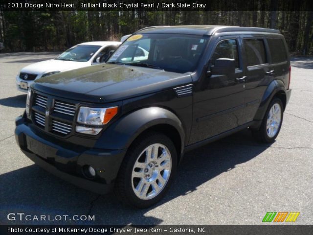 2011 Dodge Nitro Heat in Brilliant Black Crystal Pearl