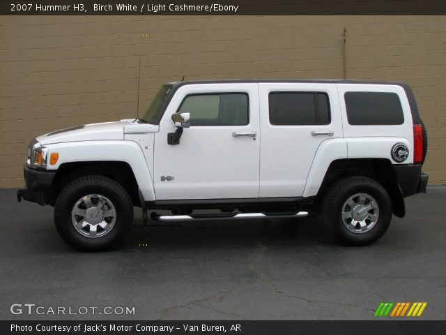 2007 Hummer H3  in Birch White