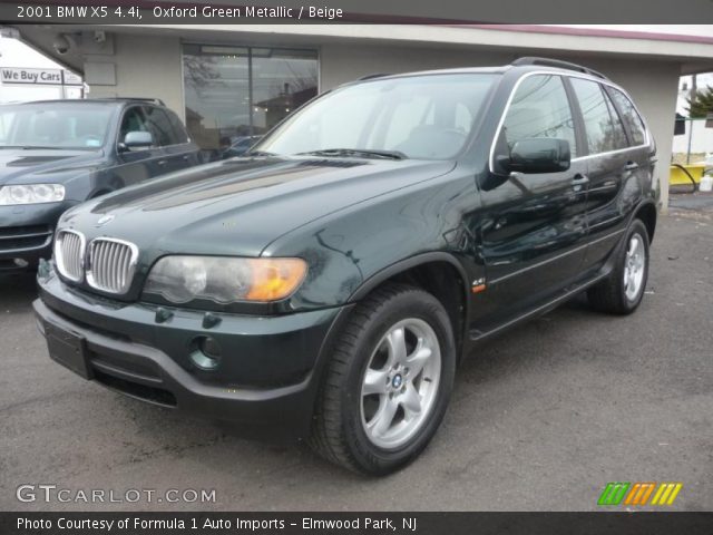 2001 BMW X5 4.4i in Oxford Green Metallic