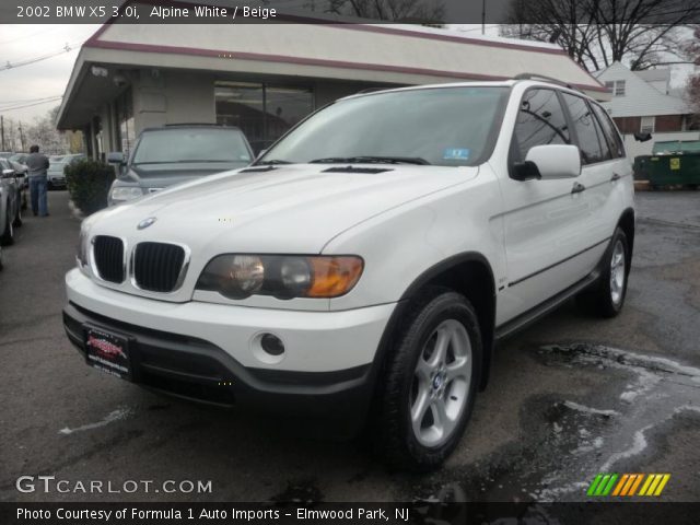 2002 BMW X5 3.0i in Alpine White