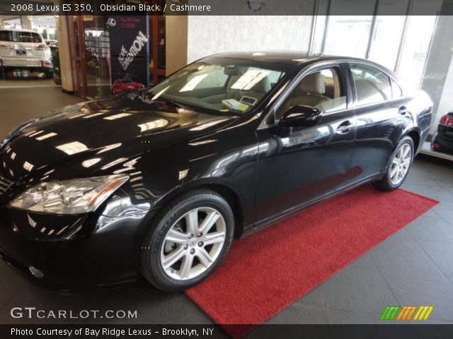 2008 Lexus ES 350 in Obsidian Black