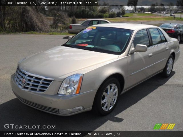 2008 Cadillac DTS  in Gold Mist