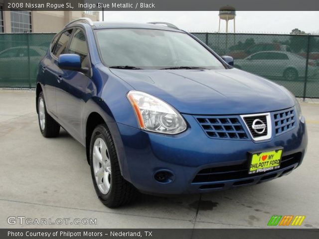 2008 Nissan Rogue SL in Indigo Blue Metallic
