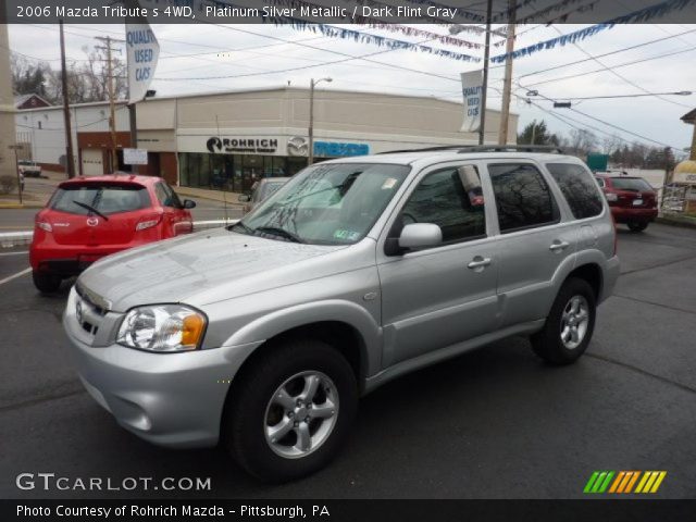 2006 Mazda Tribute s 4WD in Platinum Silver Metallic