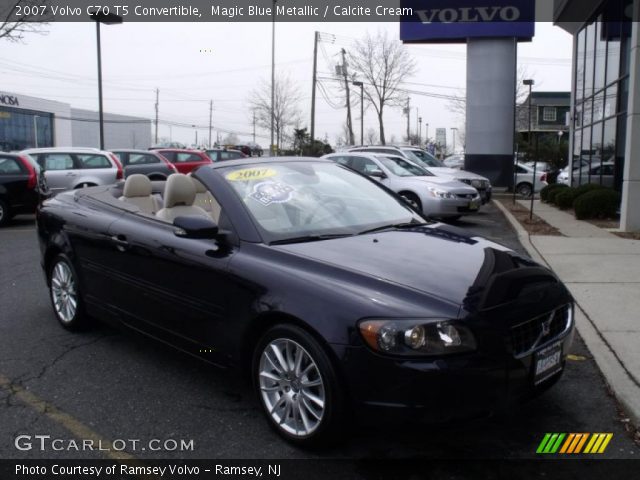 2007 Volvo C70 T5 Convertible in Magic Blue Metallic