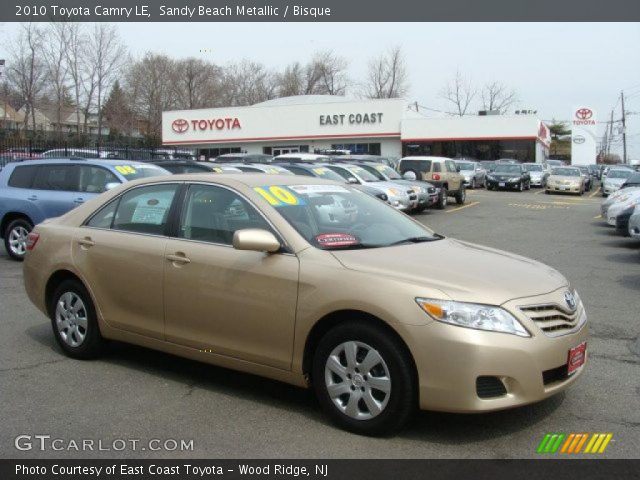 2010 Toyota Camry LE in Sandy Beach Metallic