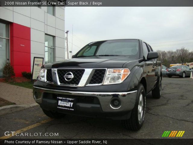 2008 Nissan Frontier SE Crew Cab in Super Black