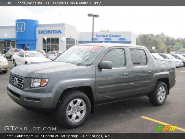 2008 Honda Ridgeline RTL in Nimbus Gray Metallic
