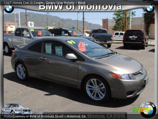 2007 Honda Civic Si Coupe in Galaxy Gray Metallic