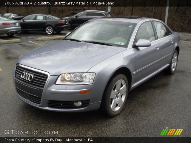 2006 Audi A8 4.2 quattro in Quartz Grey Metallic