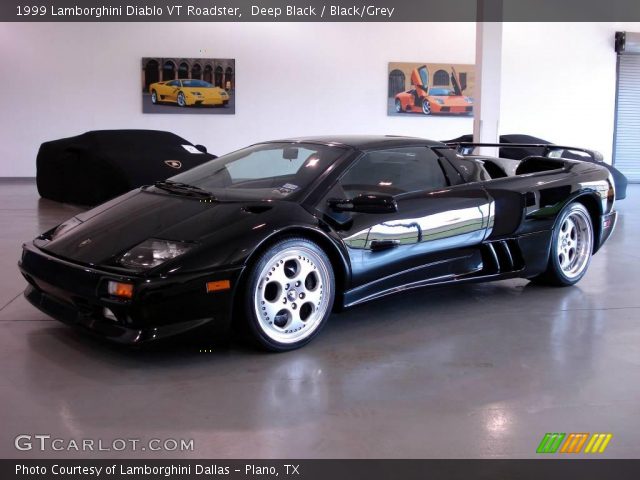 1999 Lamborghini Diablo VT Roadster in Deep Black