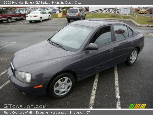 2003 Hyundai Elantra GLS Sedan in Midnight Gray