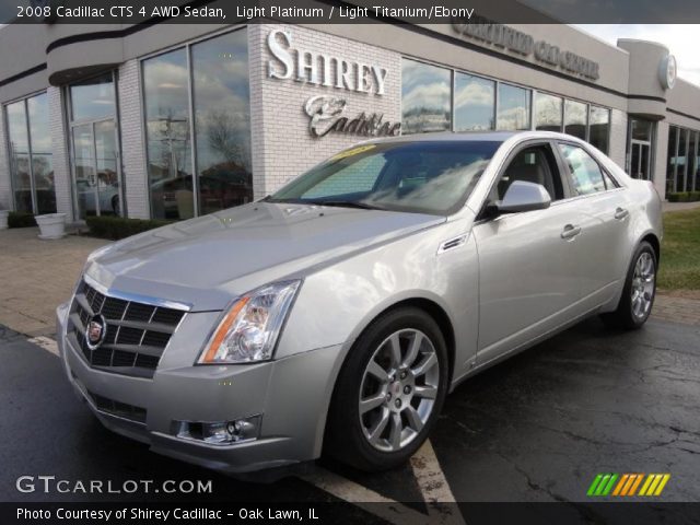 2008 Cadillac CTS 4 AWD Sedan in Light Platinum