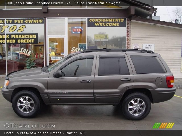 2000 Jeep Grand Cherokee Limited 4x4 in Taupe Frost Metallic