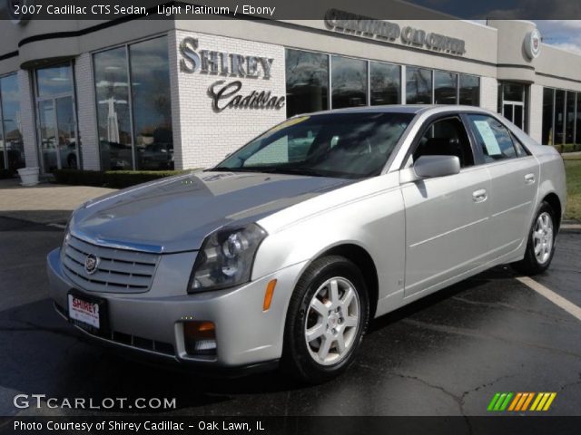 2007 Cadillac CTS Sedan in Light Platinum