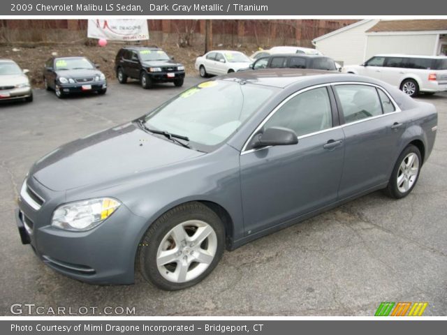 2009 Chevrolet Malibu LS Sedan in Dark Gray Metallic