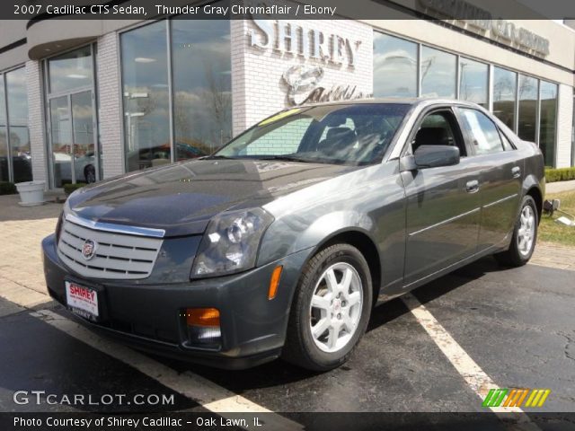 2007 Cadillac CTS Sedan in Thunder Gray Chromaflair