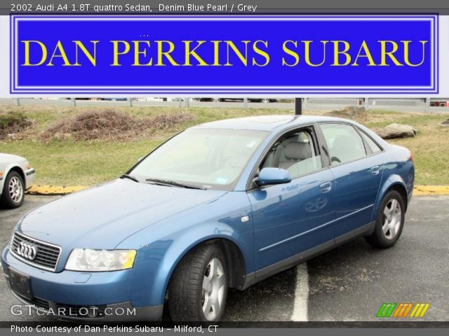 2002 Audi A4 1.8T quattro Sedan in Denim Blue Pearl